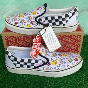 VANS CLASSIC SLIP ON FLOUR SHOP Iconschckrbrd men’